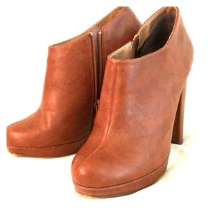 Michael Antonio Chunky Wedge Booties Size 8.5